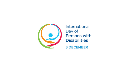 Logo Medzinárodného dňa osôb so zdravotným znevýhodnením.