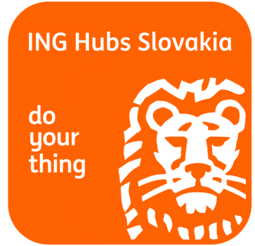 Logo spoločnosti ING Hubs B.V., organizačná zložka Slovensko
