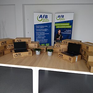 AfB computers at Pohoda 2019