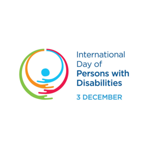 Logo Medzinárodného dňa osôb so zdravotným znevýhodnením.